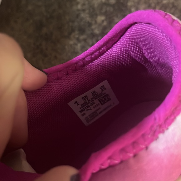 Puma Pacer Future Bleach Jr- Deep Orchid-Chalk Pink Tennis Shoes - Picture 5 of 6